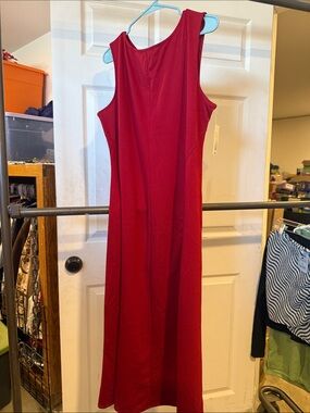 a new day Sleeveless Red Maxi Dress